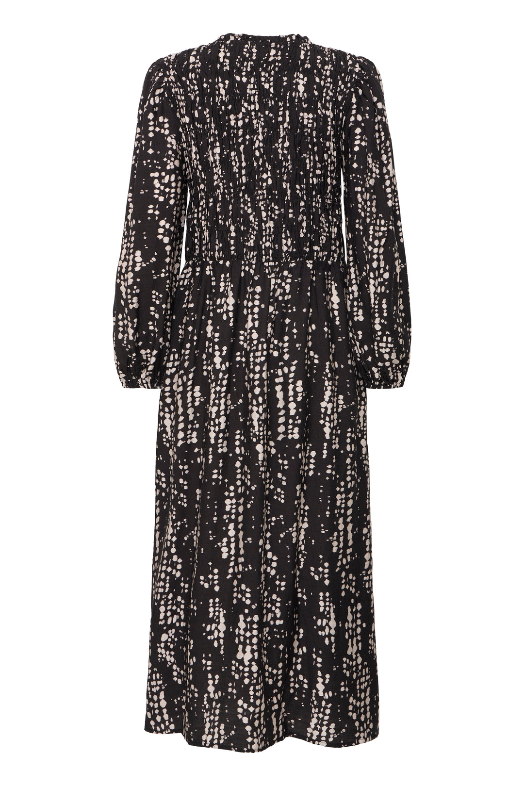 Fransa Black Tie Dye Ariana Dress