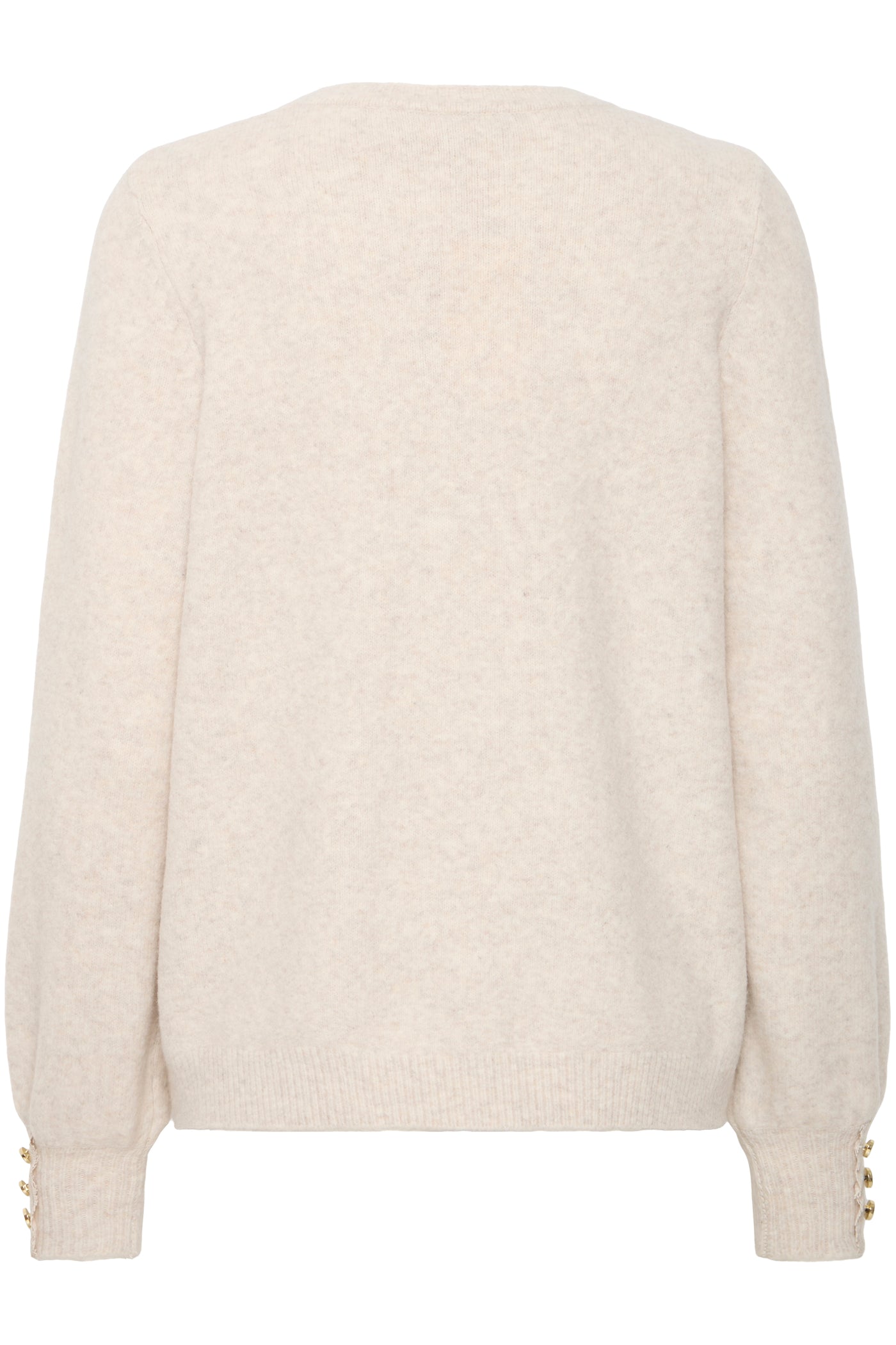 Fransa Oatmeal Ellen Pullover