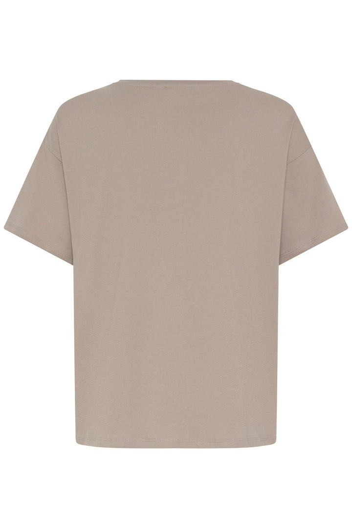 Fransa Stone & Gold Haisley Tee