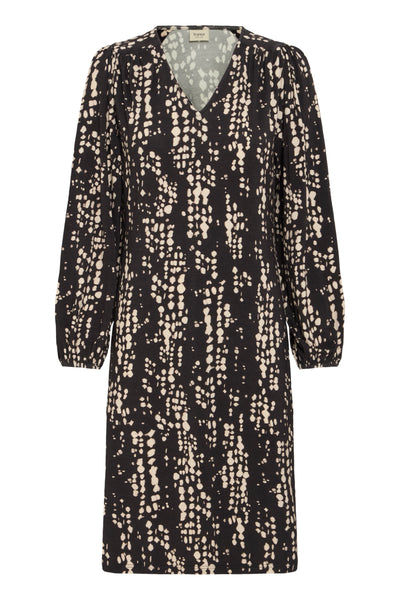 Fransa Tie Dye Cerica Dress