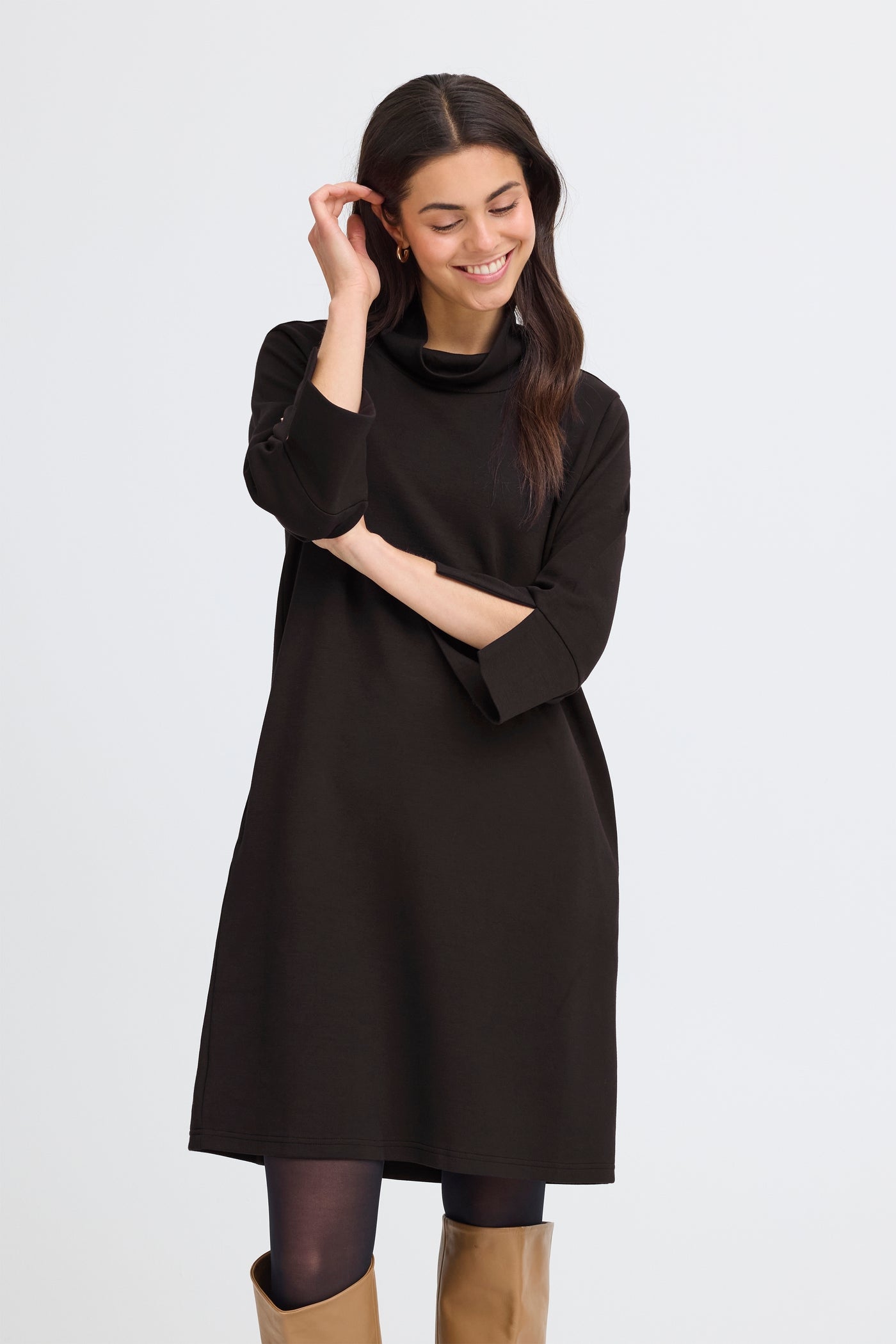 Fransa Black Aurora Dress