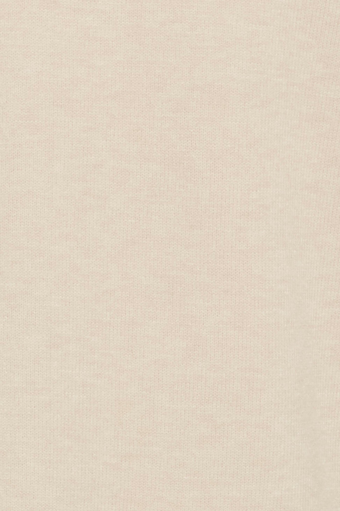 Fransa Oatmeal Rosel Pullover