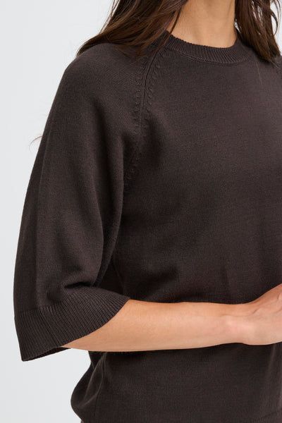 Fransa Chocolate Rosel Pullover