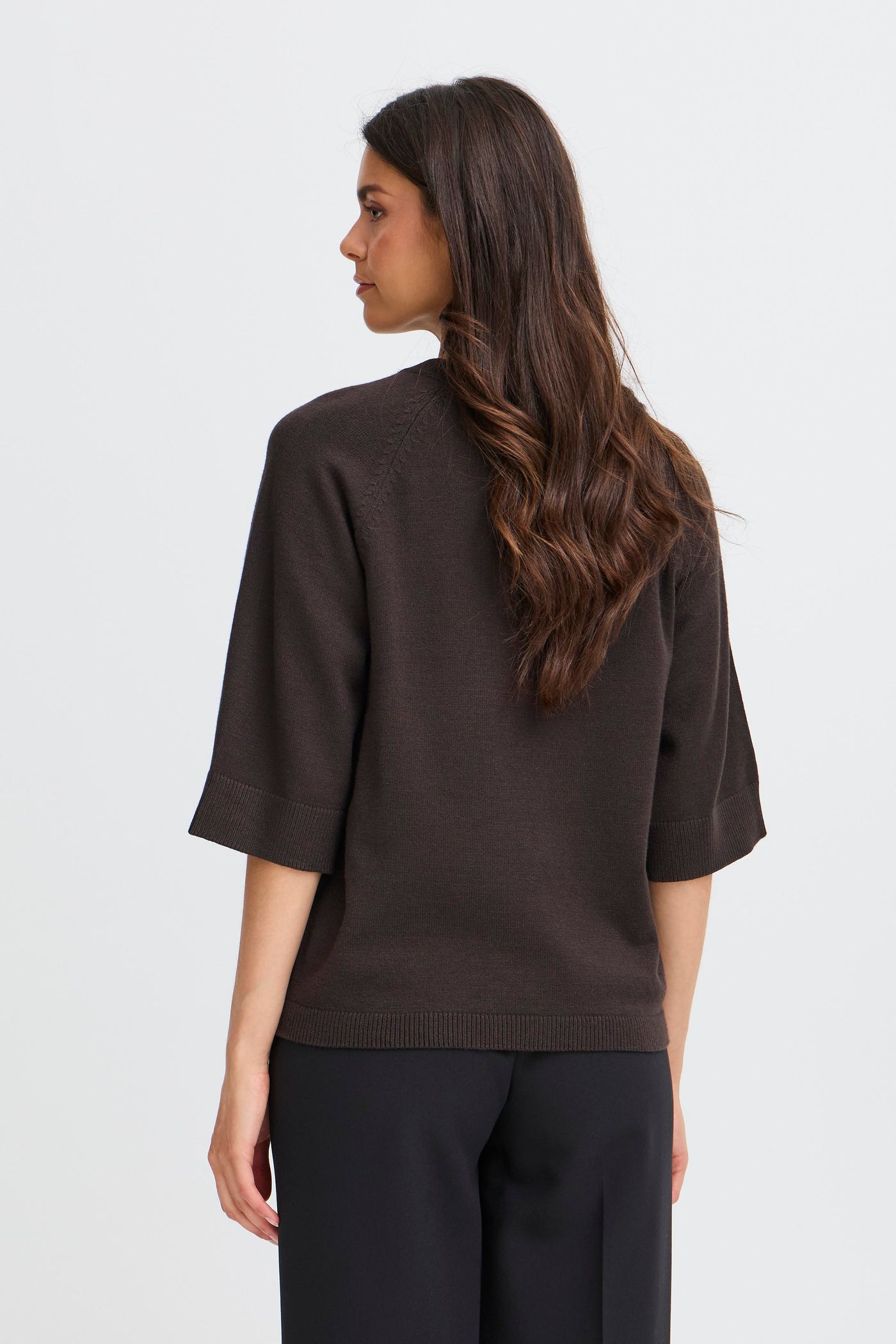 Fransa Chocolate Rosel Pullover