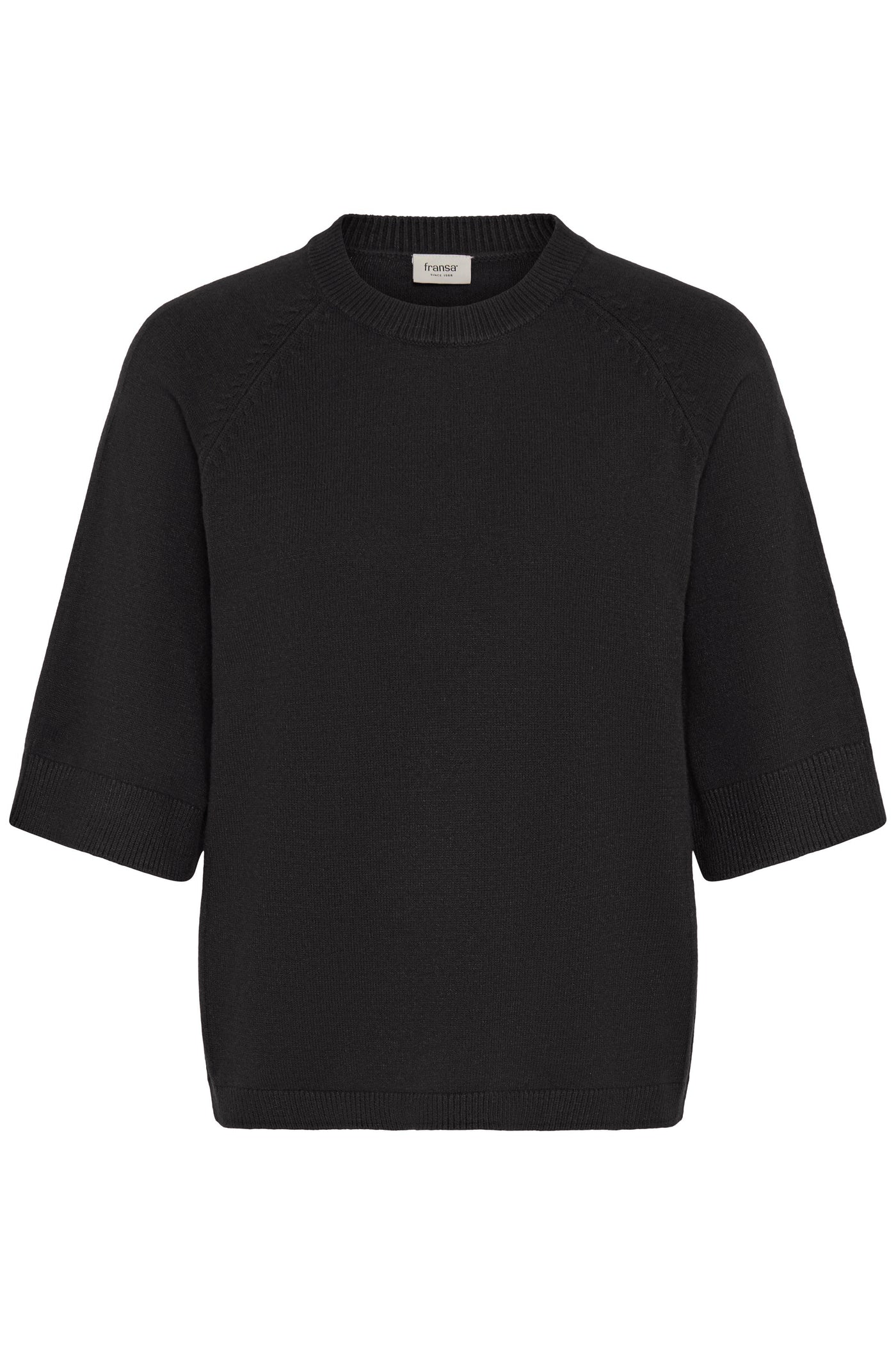 Fransa Black Rosel Pullover