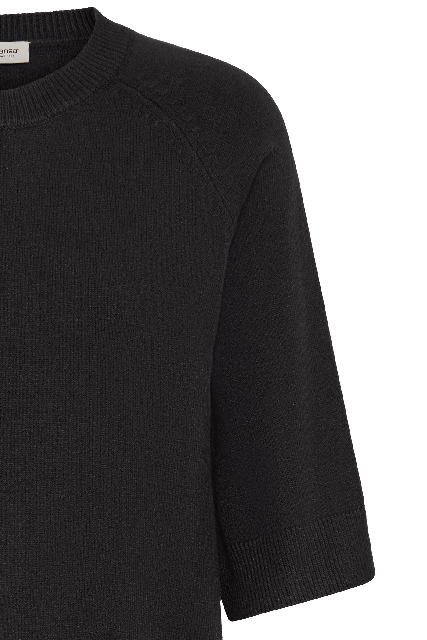 Fransa Black Rosel Pullover