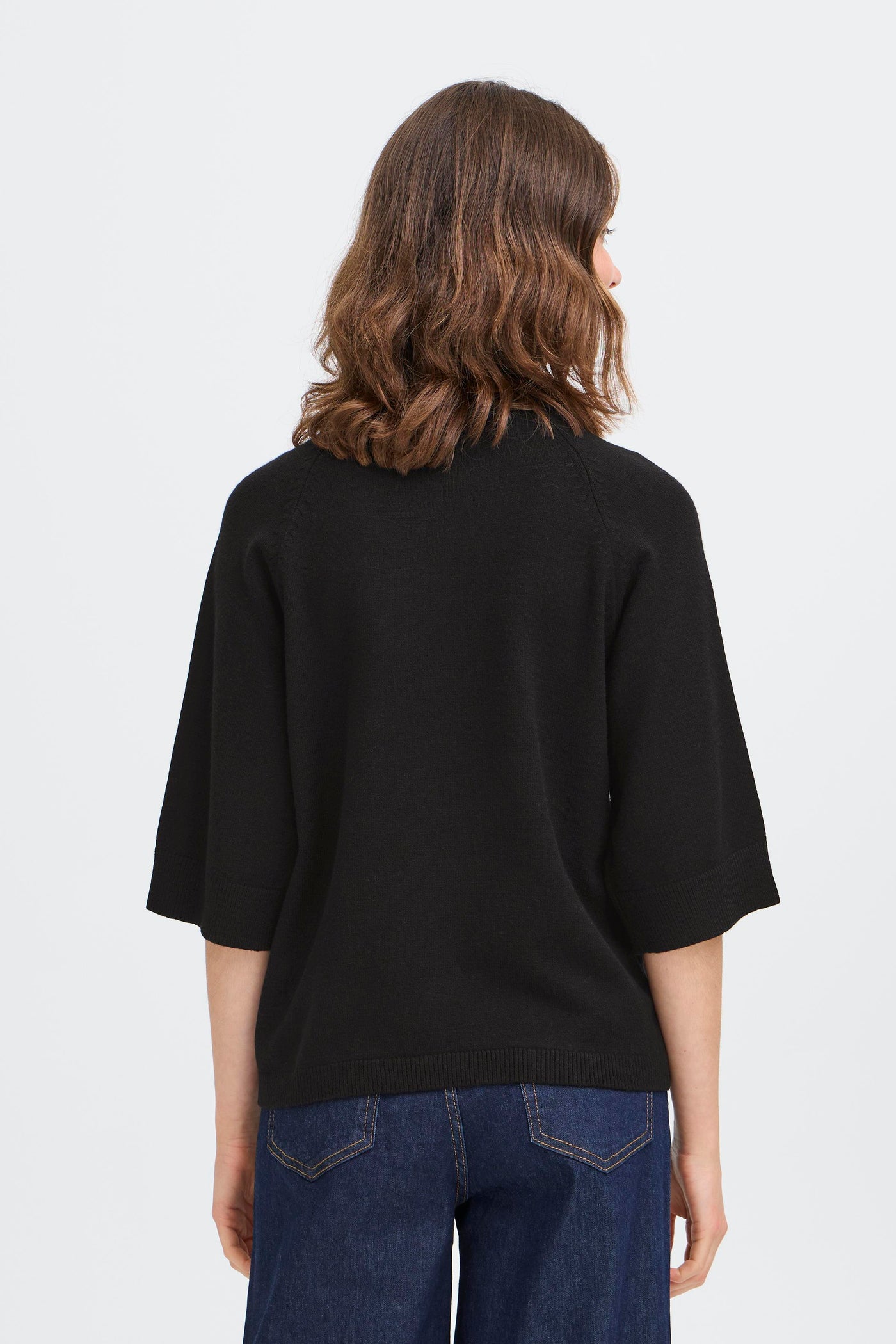 Fransa Black Rosel Pullover