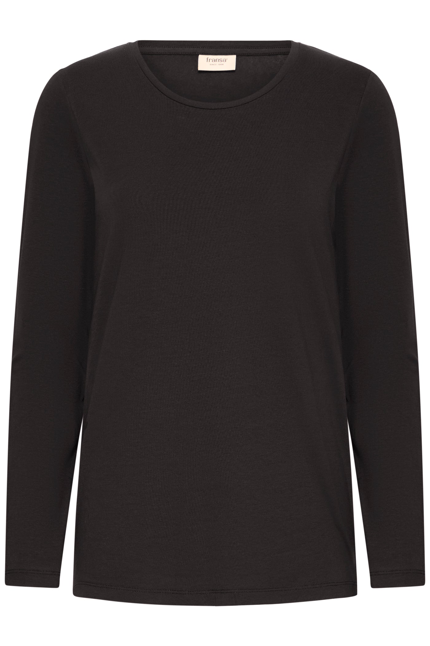 Fransa Black Terrah LS Tee