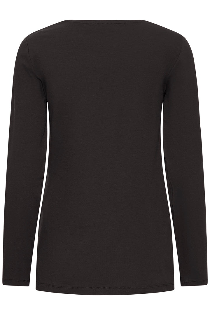 Fransa Black Terrah LS Tee