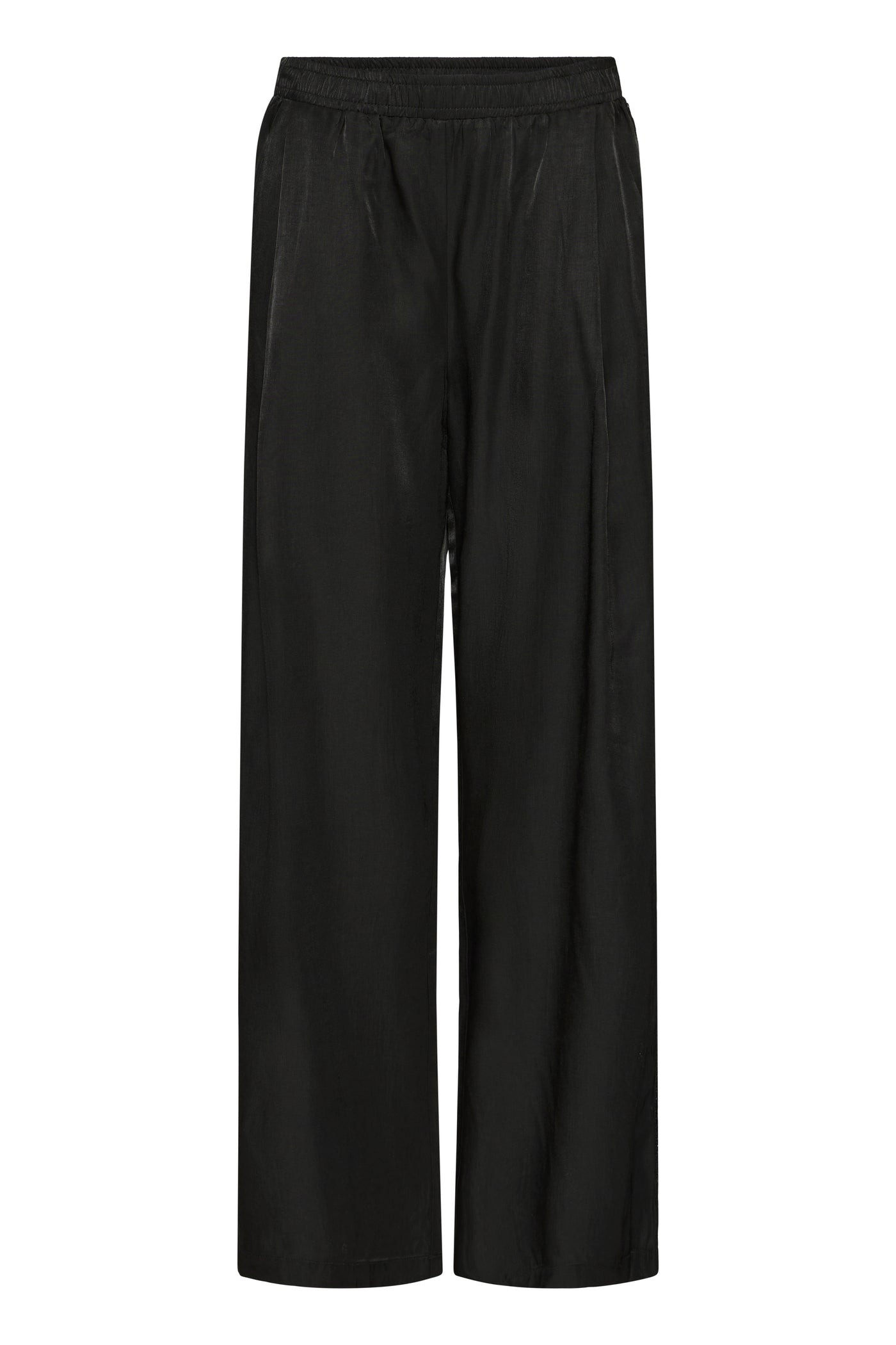 Fransa Black Embellished Side Trousers