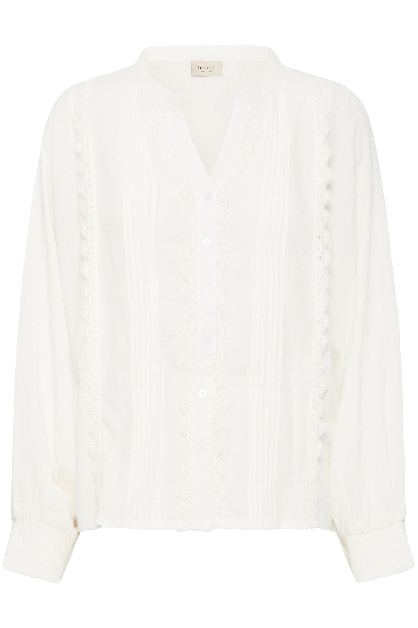 Fransa Off White Hida Shirt