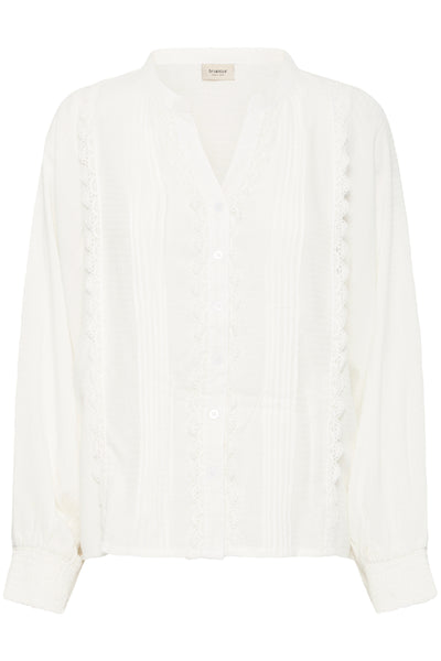 Fransa Off White Hida Shirt