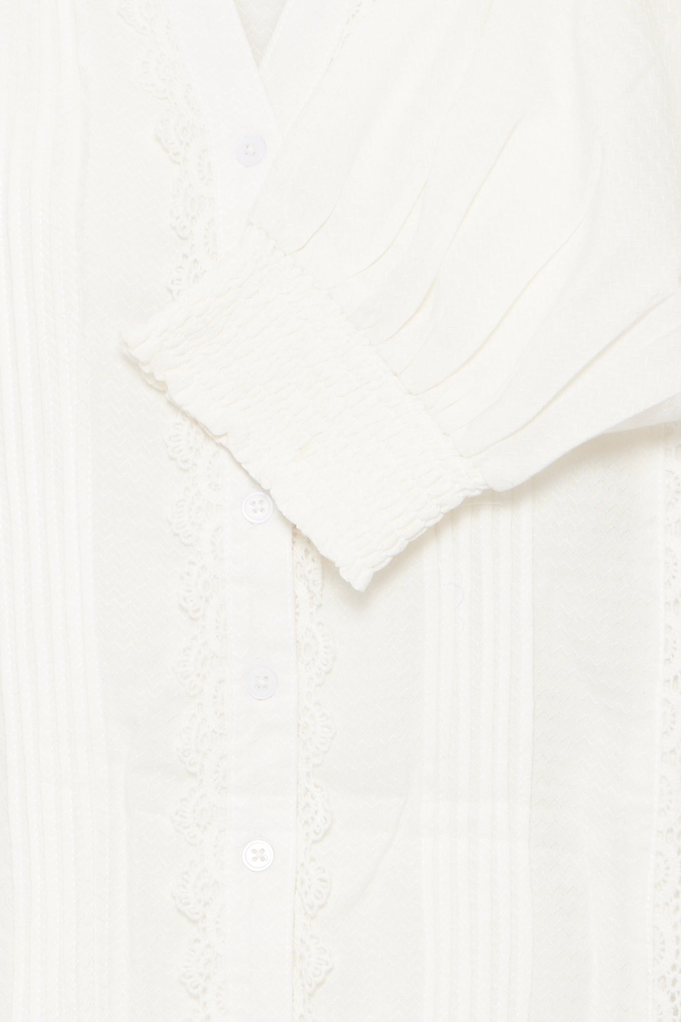 Fransa Off White Hida Shirt