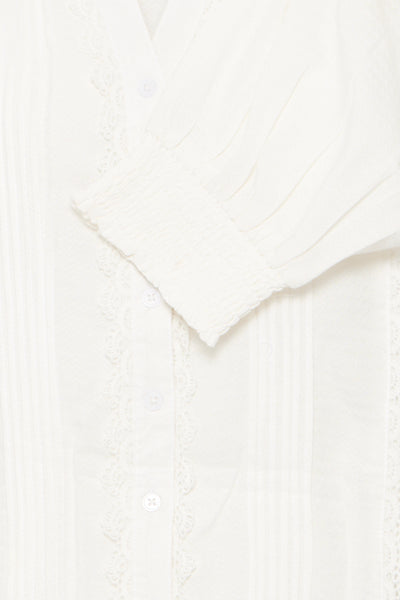 Fransa Off White Hida Shirt