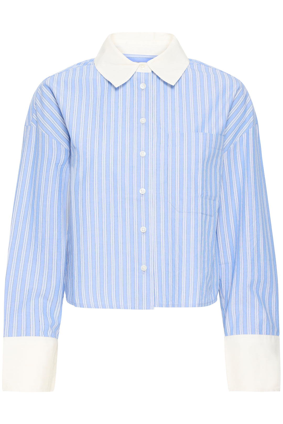 Fransa Blue Stripe Ricky Shirt