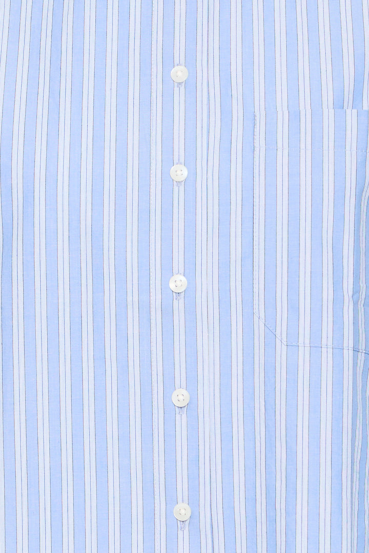Fransa Blue Stripe Ricky Shirt