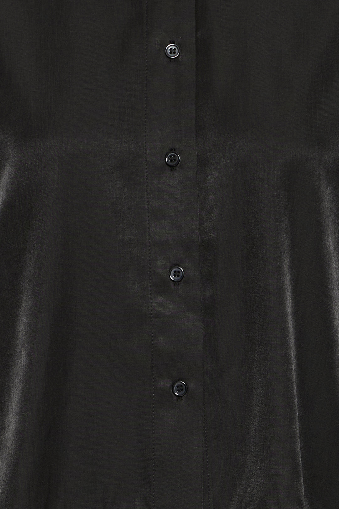 Fransa Black Embellished Side Shirt