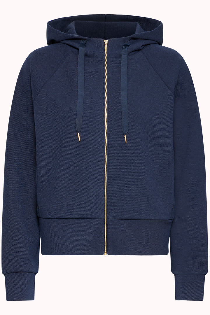 Fransa Navy Priya Hoodie