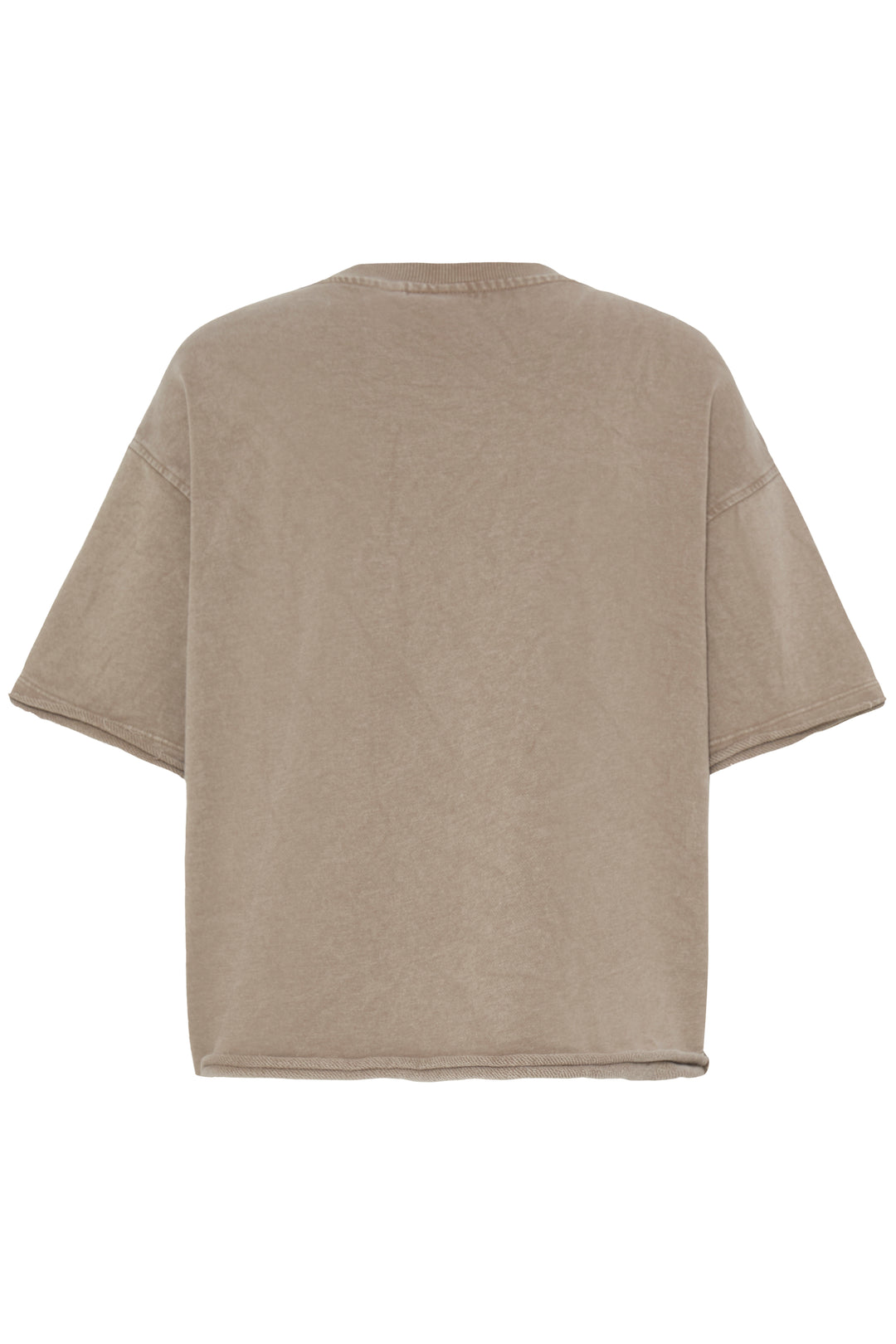Fransa Taupe Serafina S/S Top