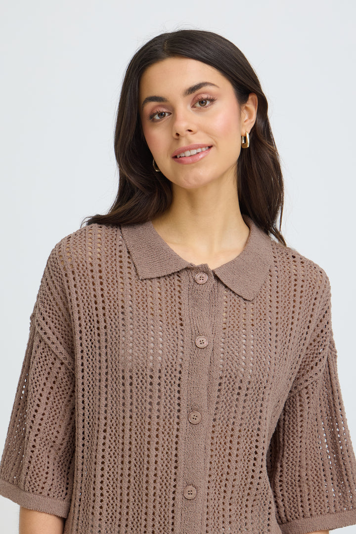 Fransa Mink Janey Cardigan