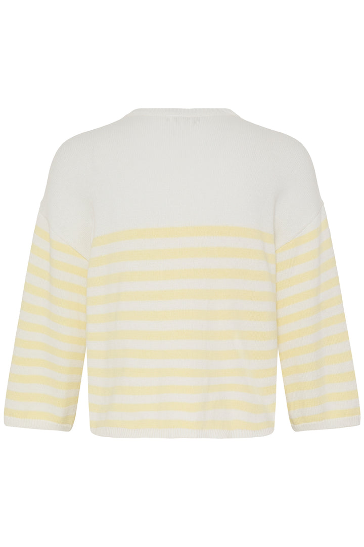 Fransa Lemon Stripe Anni Jumper