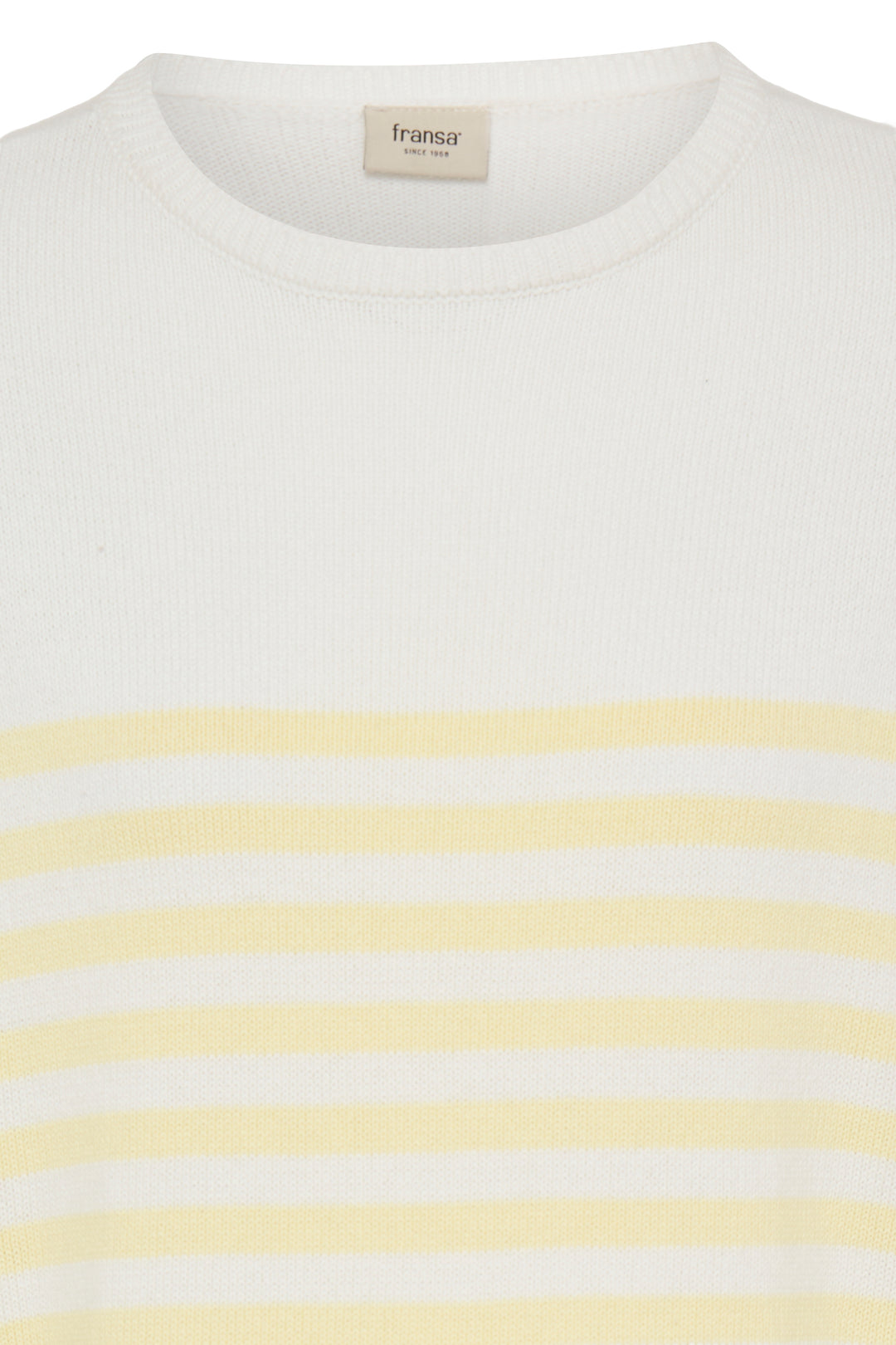 Fransa Lemon Stripe Anni Jumper