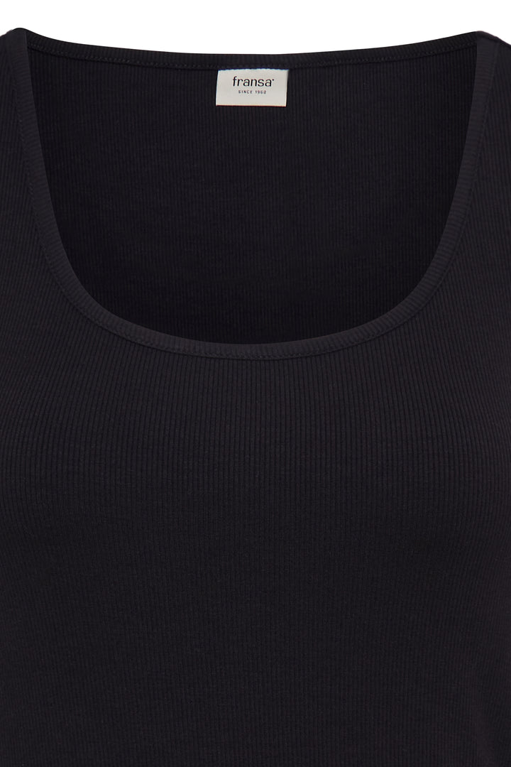 Fransa Black Jundy Dress