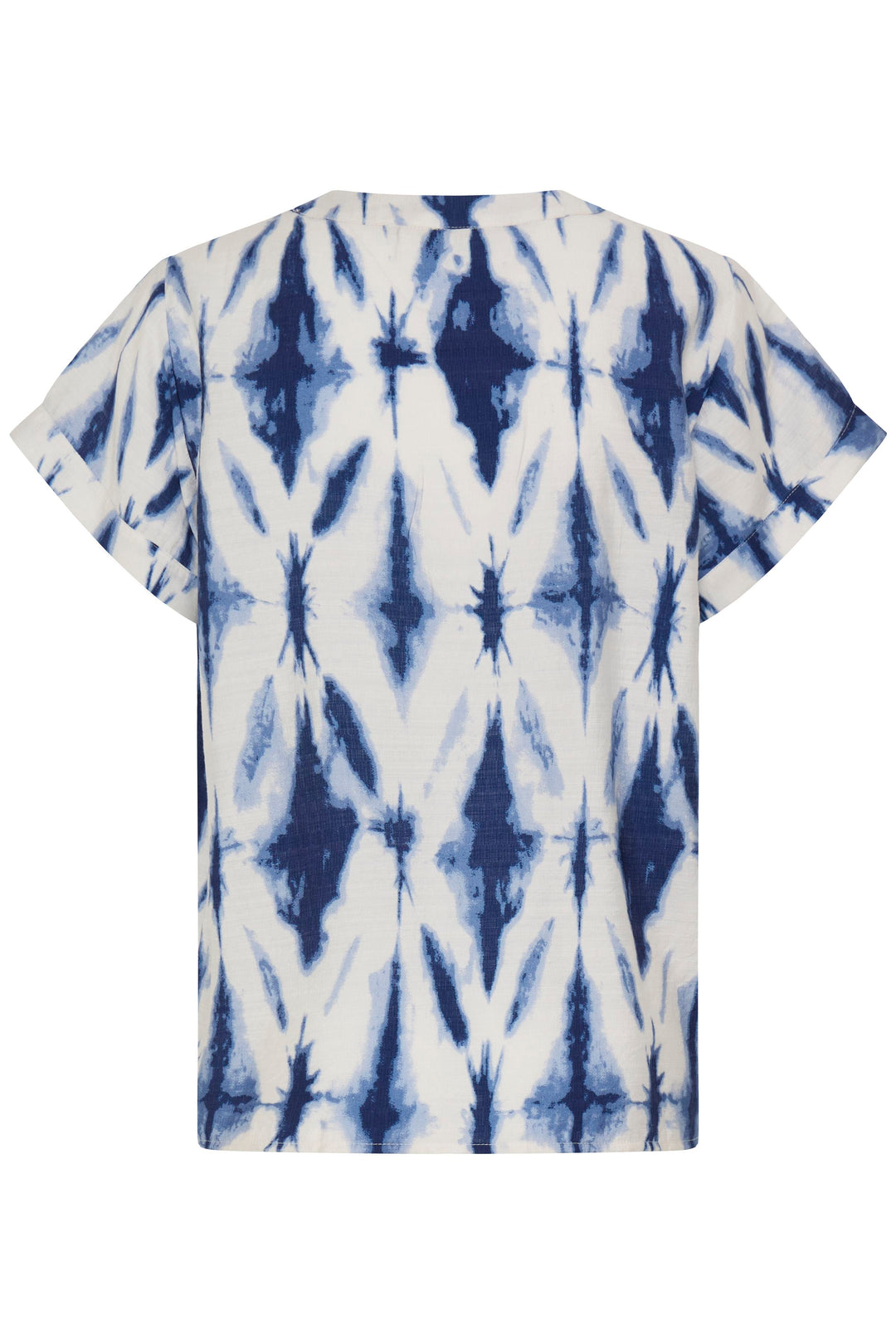 Fransa Blue Tie Dye Ariana Blouse