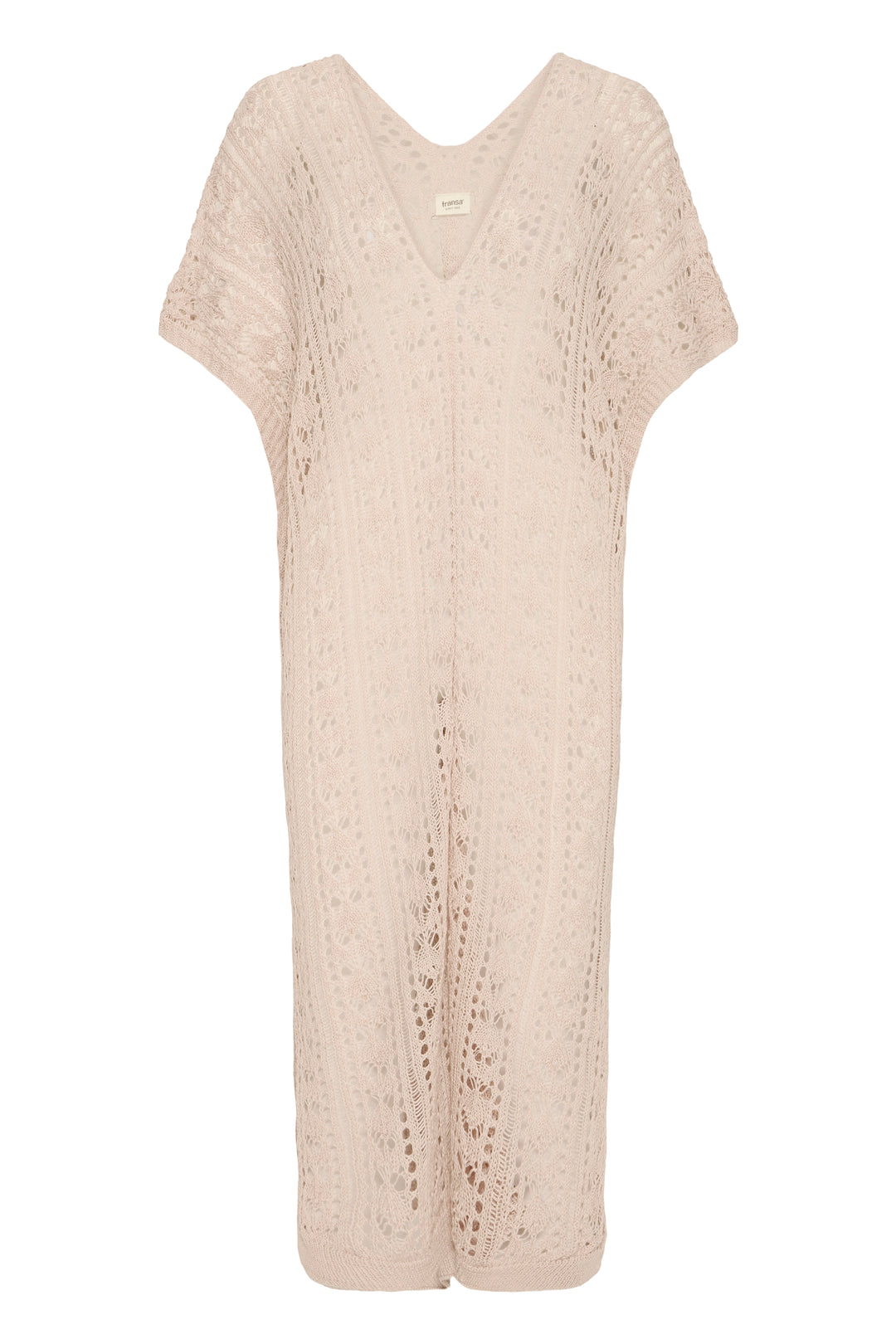 Fransa Stone Knit Kaftan