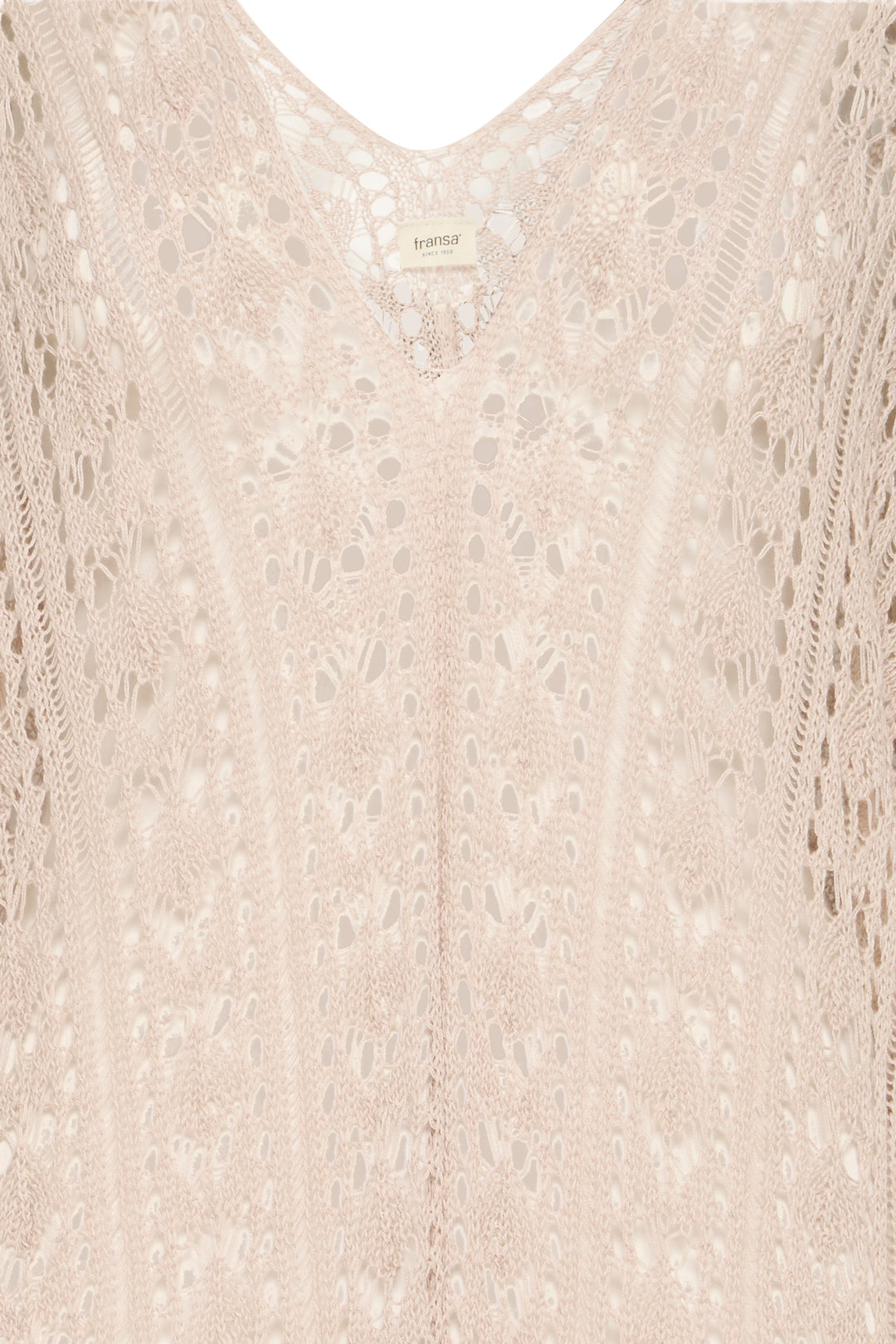 Fransa Stone Knit Kaftan