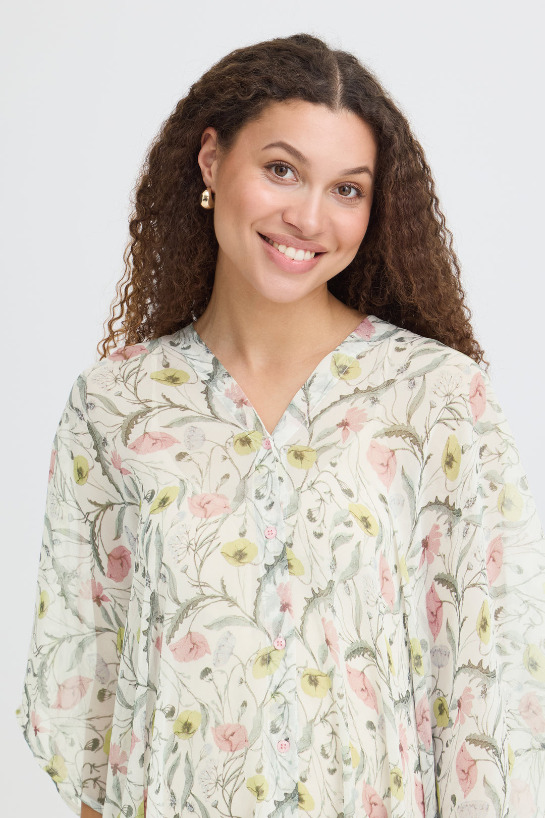 Fransa Floral Natala Kaftan