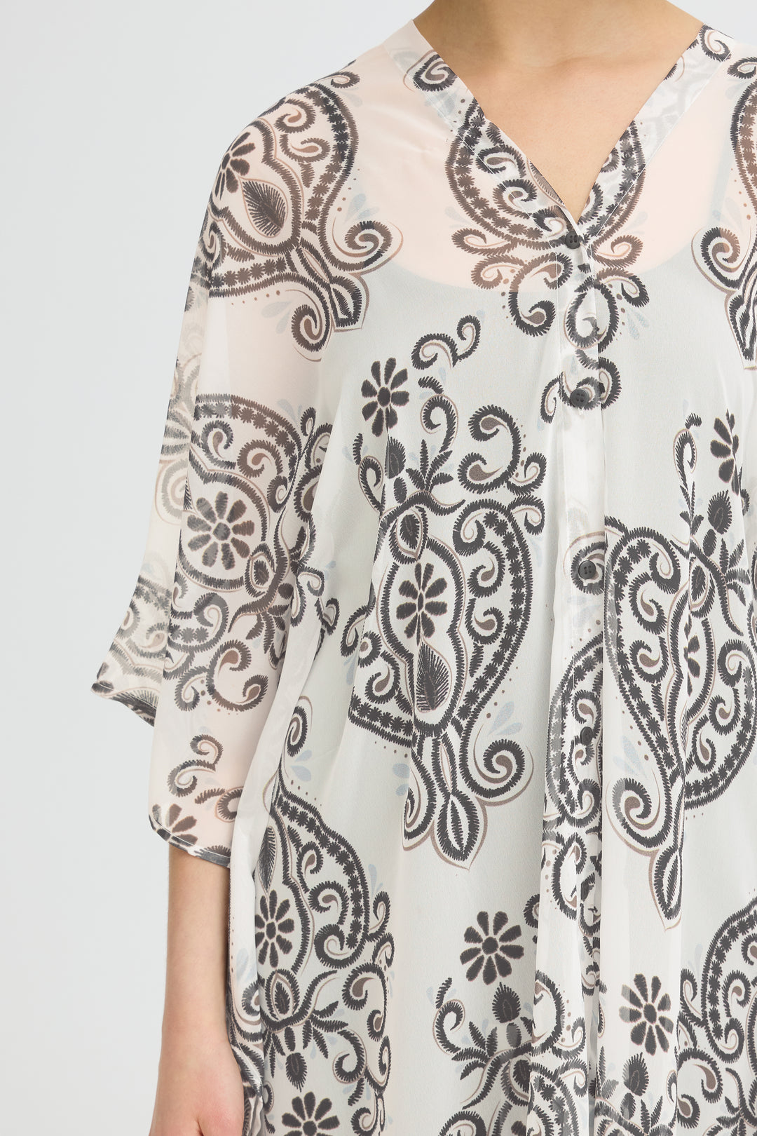Fransa Ornate Natala Kaftan