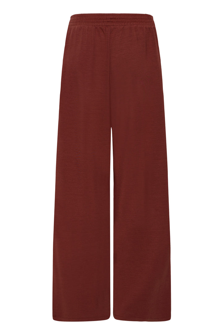 Fransa Burgundy Stripe Aurora Pants