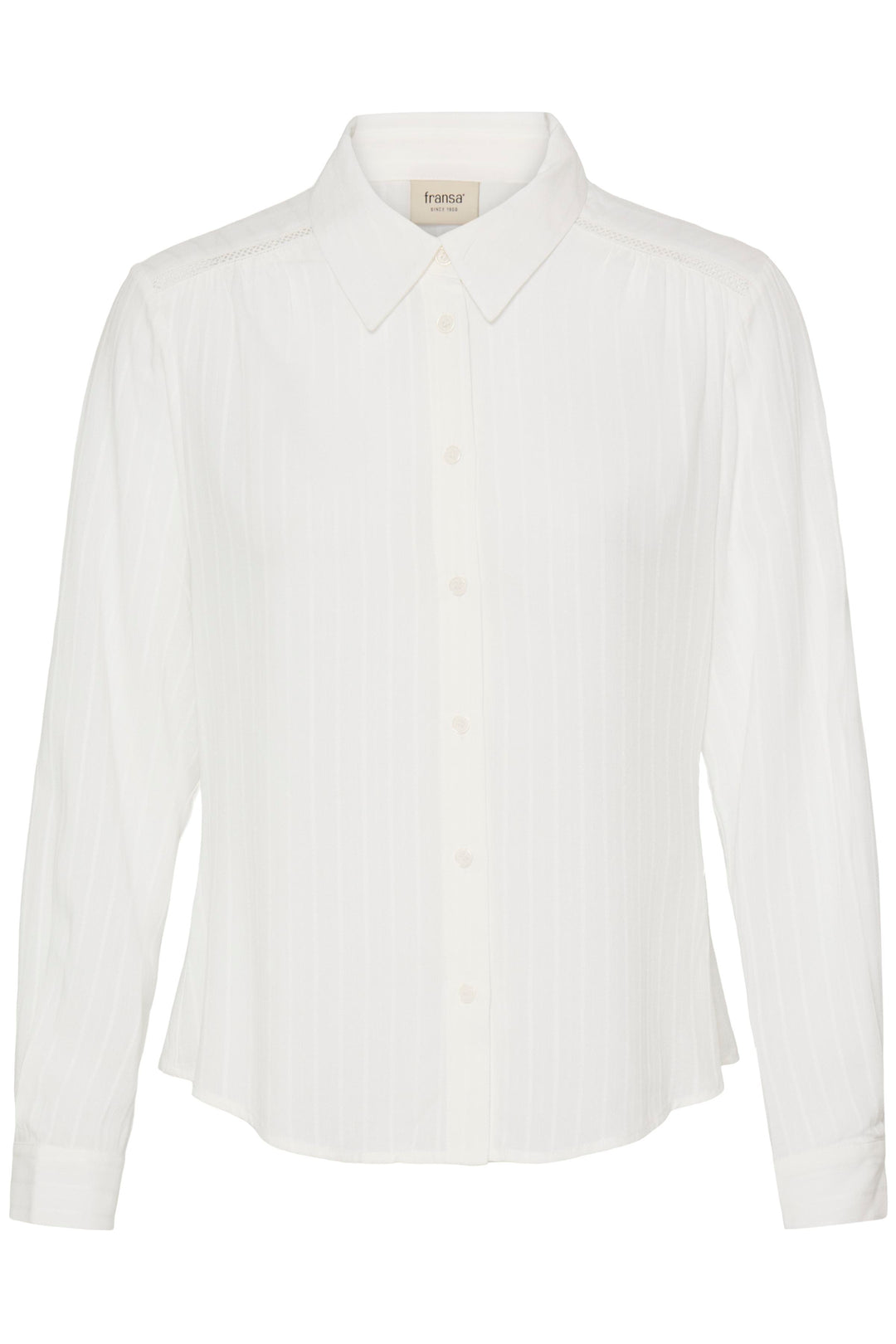 Fransa White Paulana Shirt