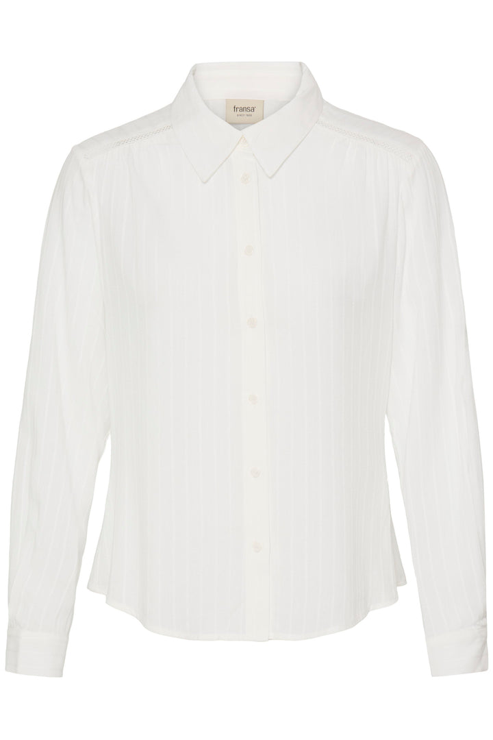 Fransa White Paulana Shirt