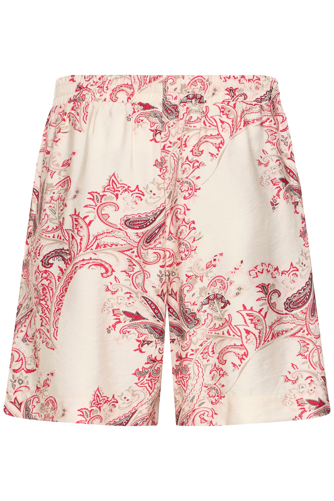 Fransa Pink Paisley Adara Shorts