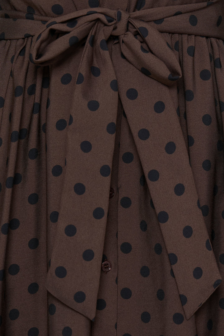 Fransa Adara Polka Dot Dress