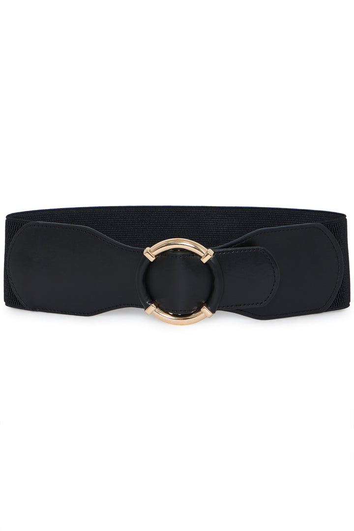 Fransa Black Zori Belt