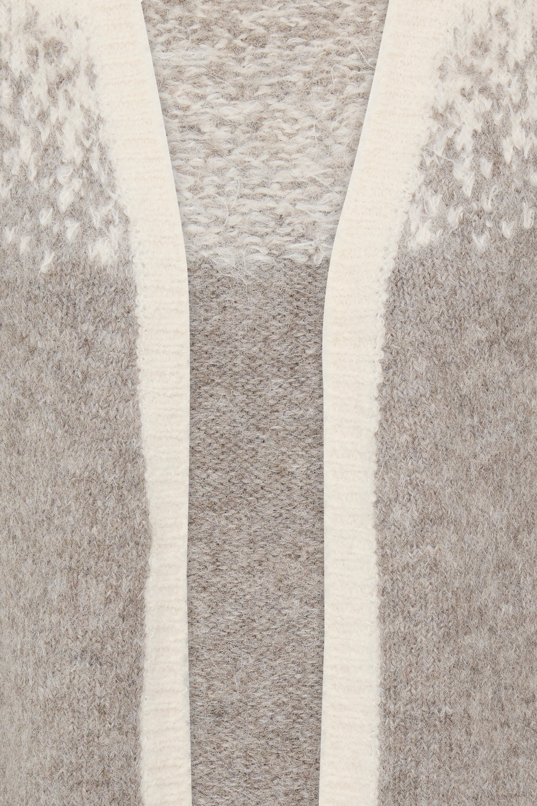 Fransa Ombre Tye Knit Gilet