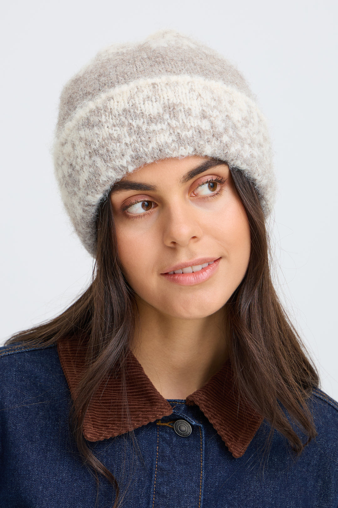 Fransa Ombre Tye Knit Hat