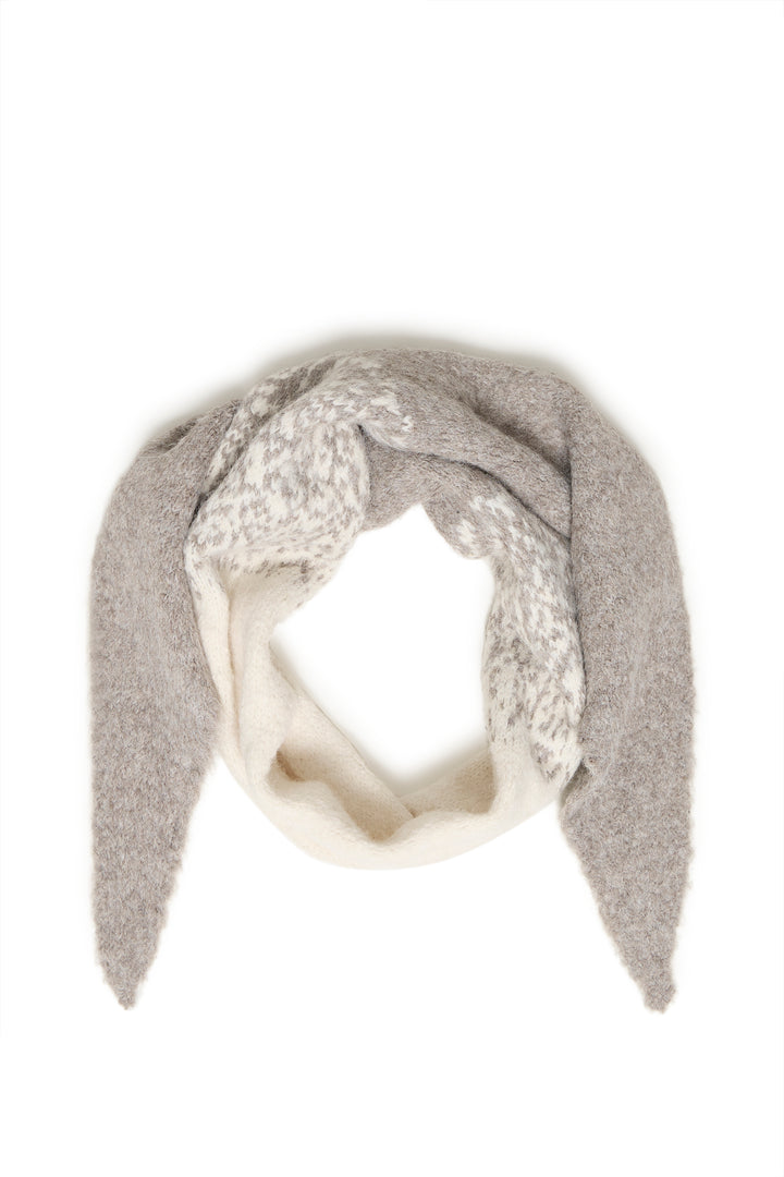 Fransa Ombre Tye Knit Scarf