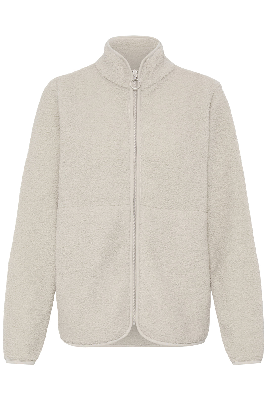 Fransa Stone Tenya Teddy Cardigan