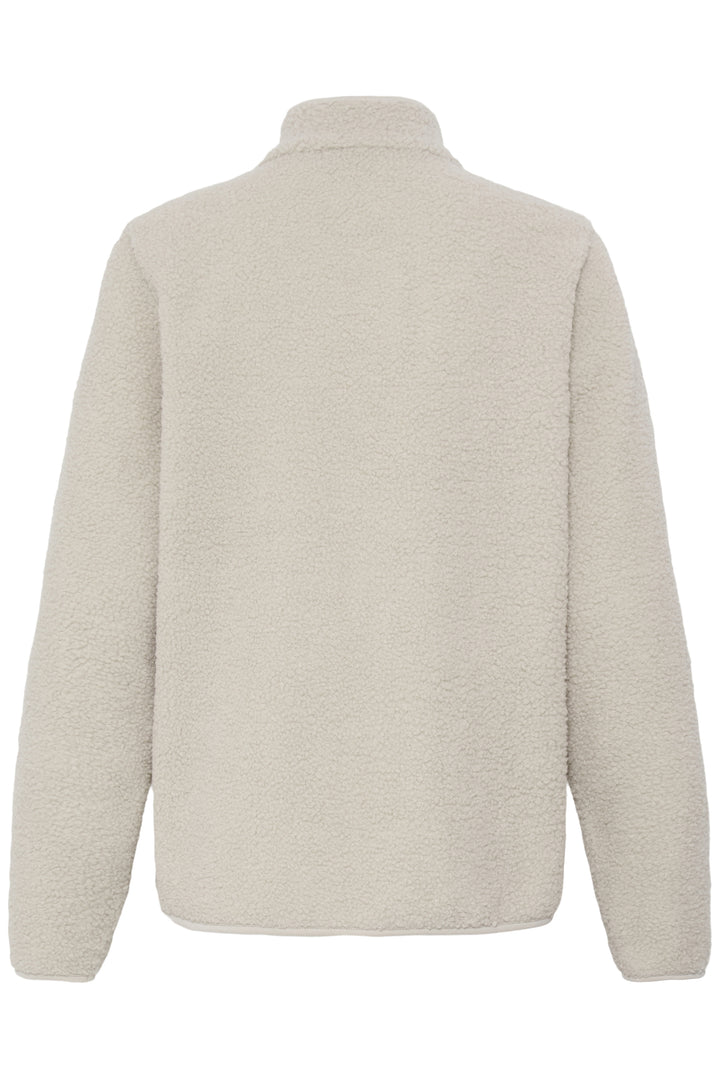 Fransa Stone Tenya Teddy Cardigan