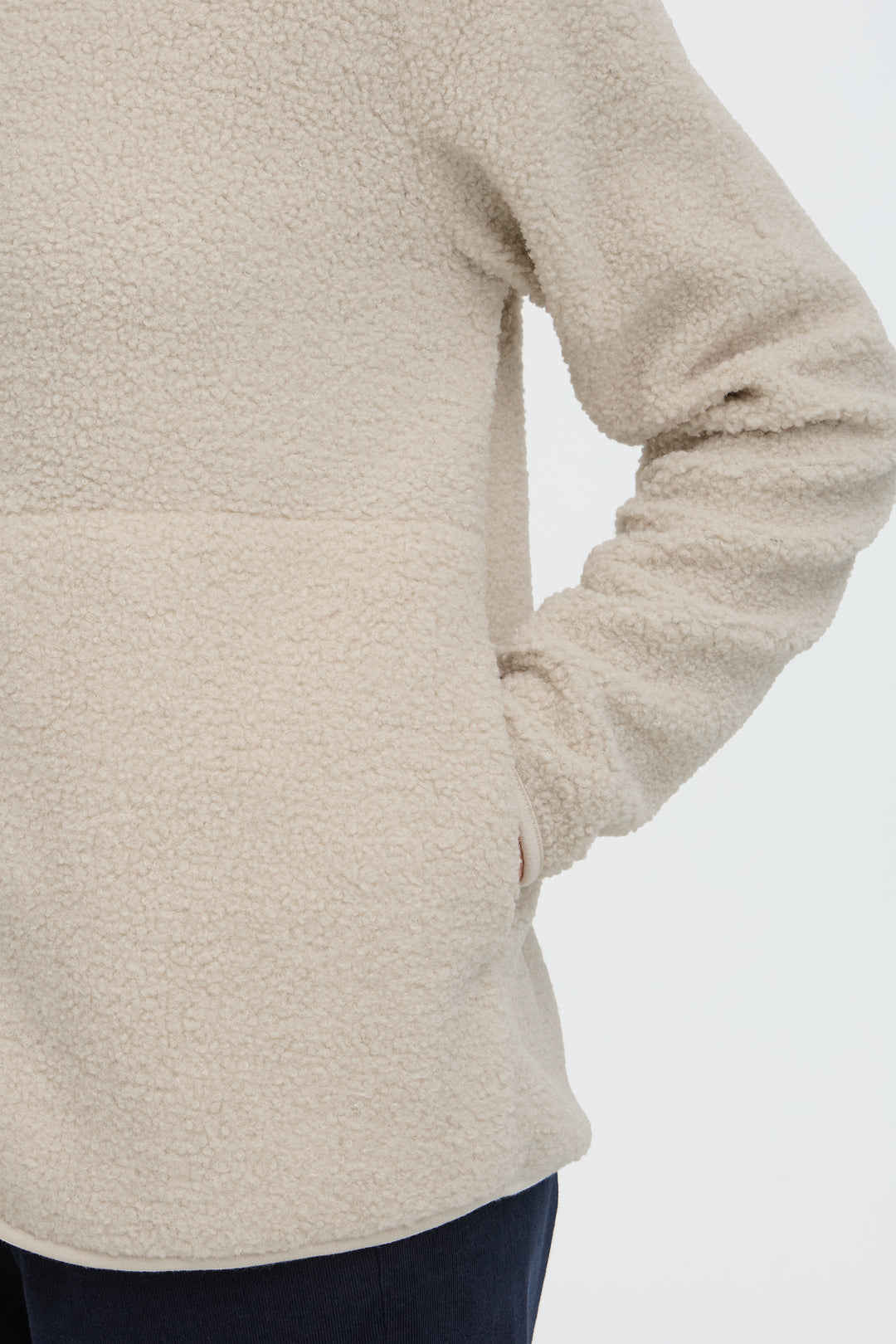 Fransa Stone Tenya Teddy Cardigan