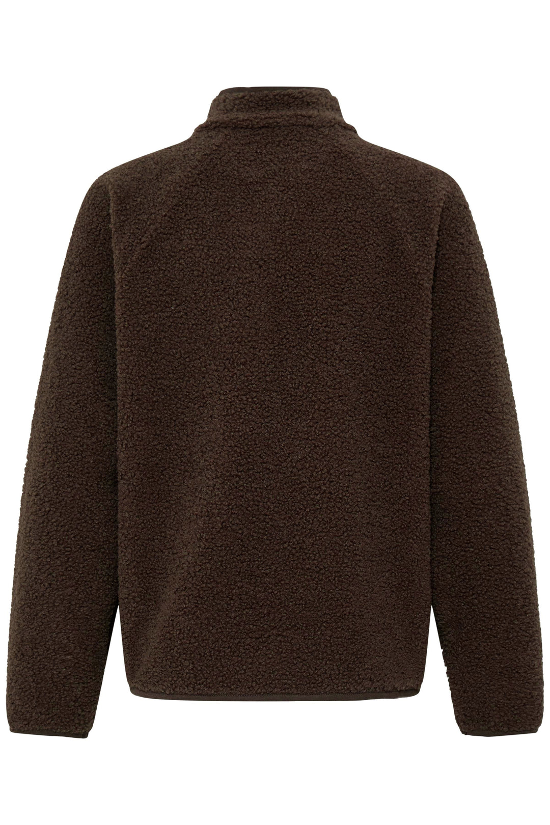 Fransa Chocolate Tenya Teddy Cardigan