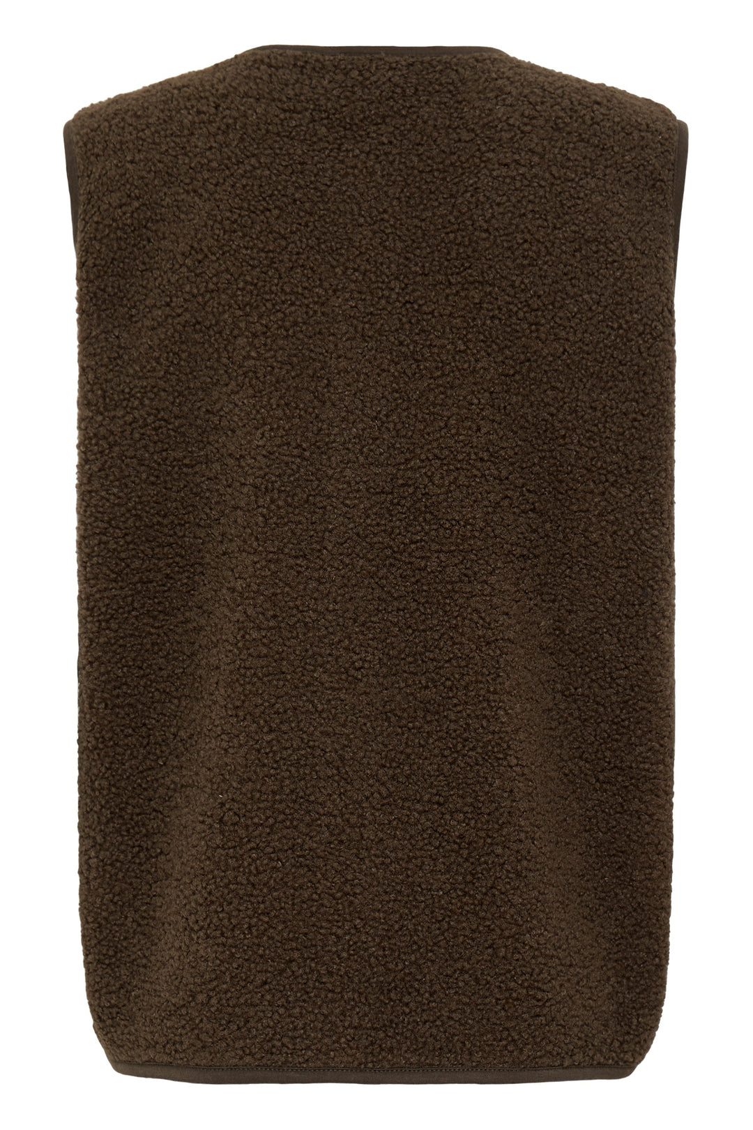 Fransa Chocolate Tenya Teddy Gilet