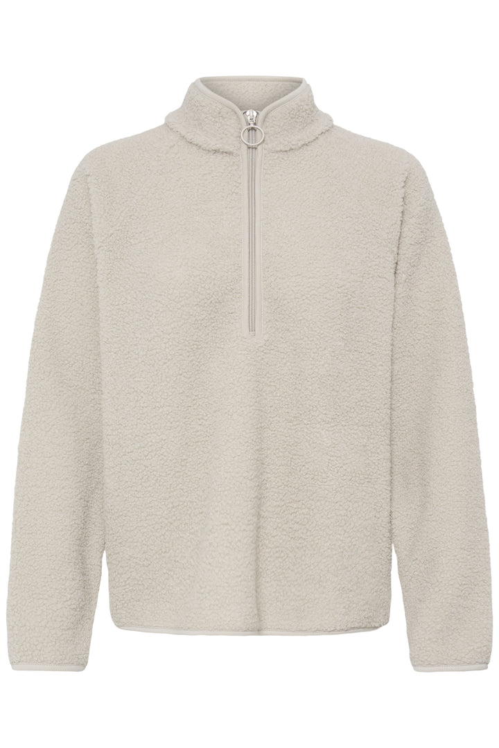 Fransa Stone Tenya Teddy Pullover
