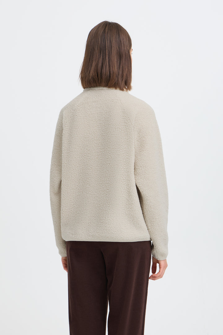 Fransa Stone Tenya Teddy Pullover