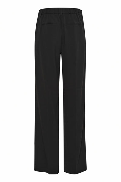 Byoung Black Wide Leg Danta Trousers