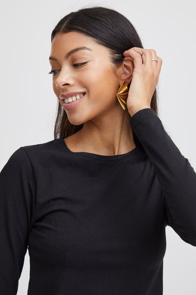 Byoung Black Pamila LS Top